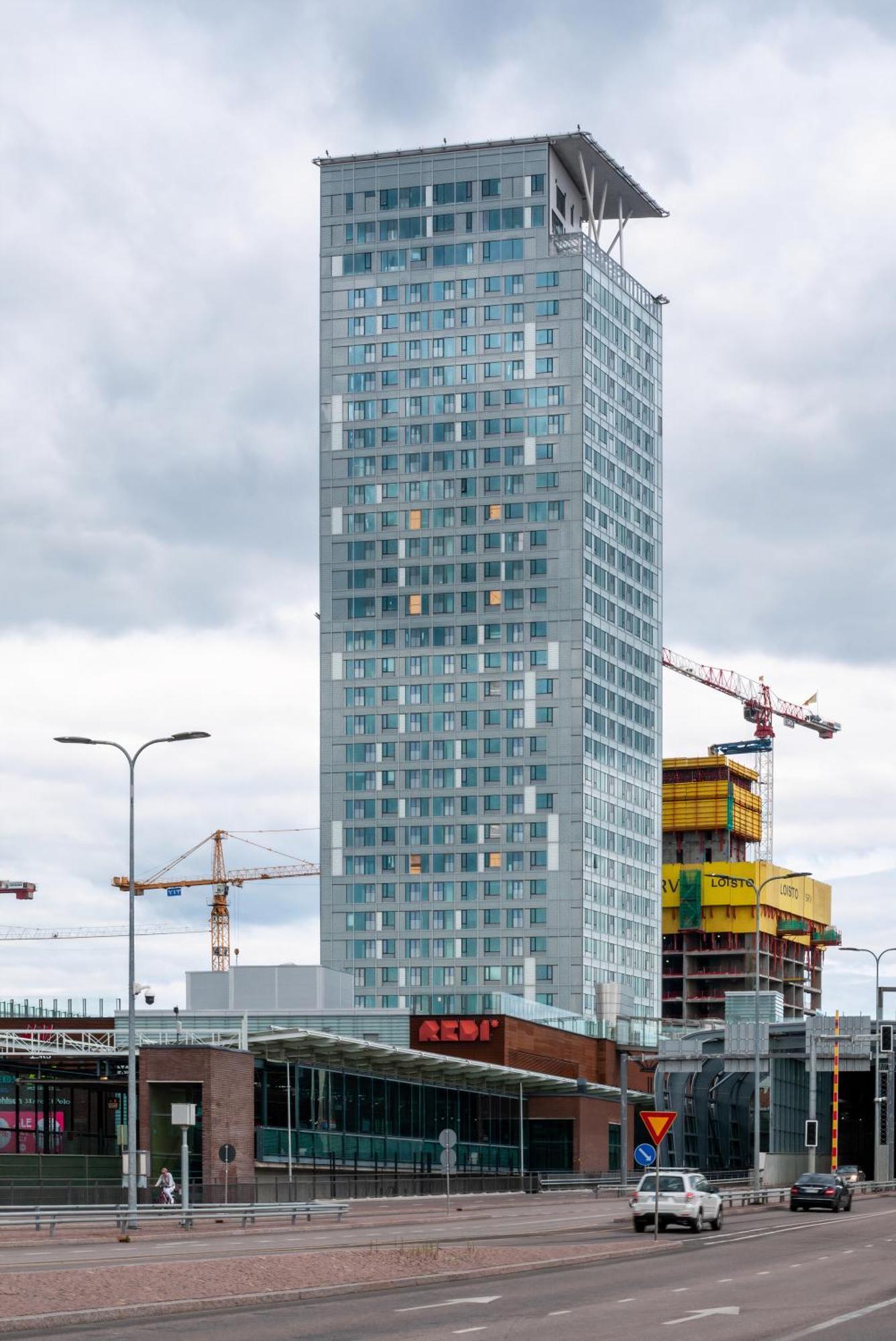 18Th Floor Helsinki High Point 1 Bdr Apartment With City View - Free Garage Parking Buitenkant foto