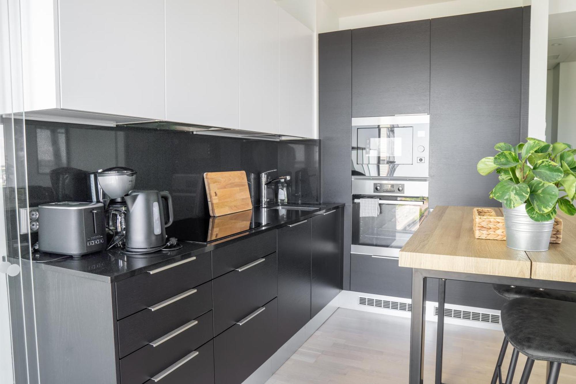 18Th Floor Helsinki High Point 1 Bdr Apartment With City View - Free Garage Parking Buitenkant foto