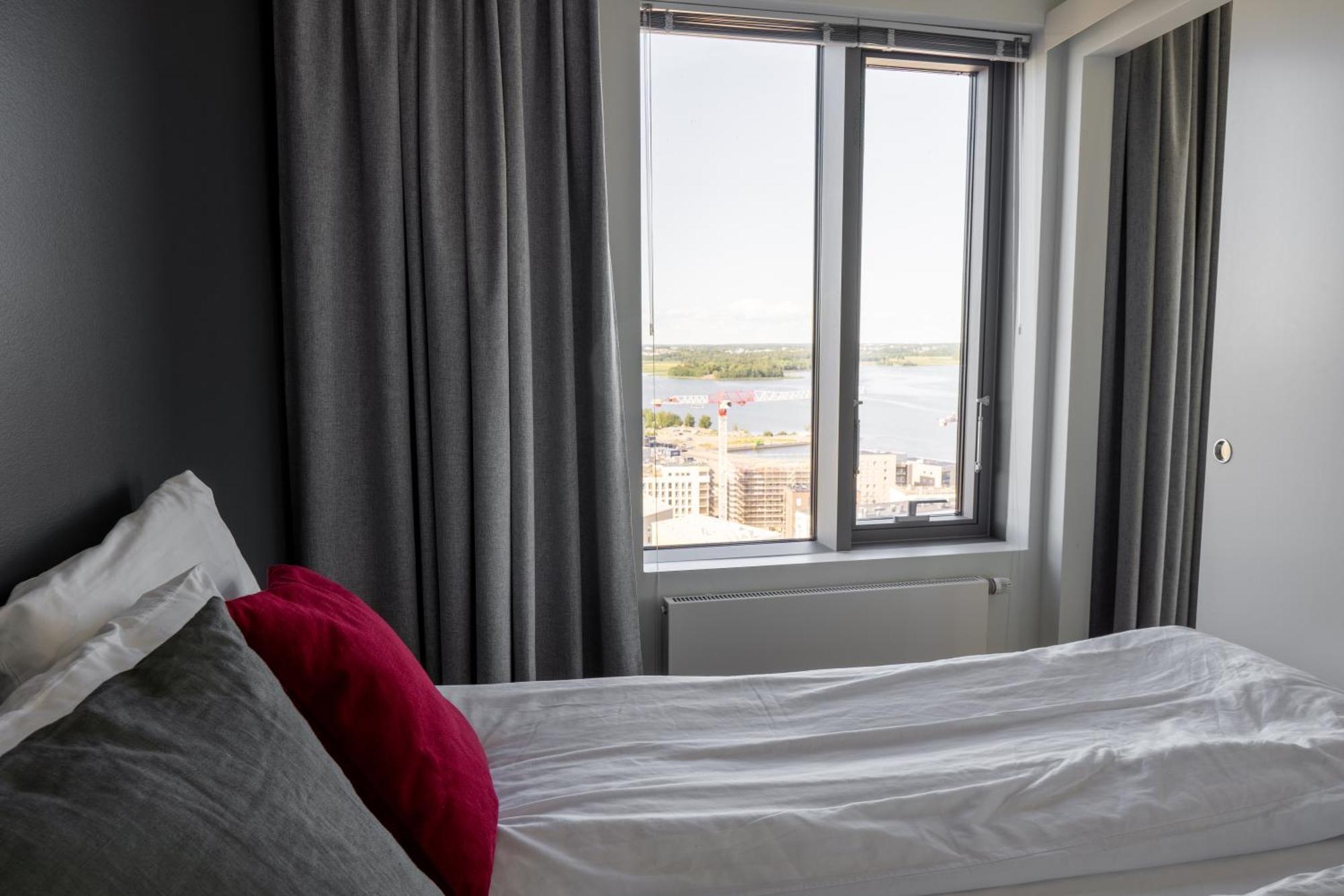 18Th Floor Helsinki High Point 1 Bdr Apartment With City View - Free Garage Parking Buitenkant foto