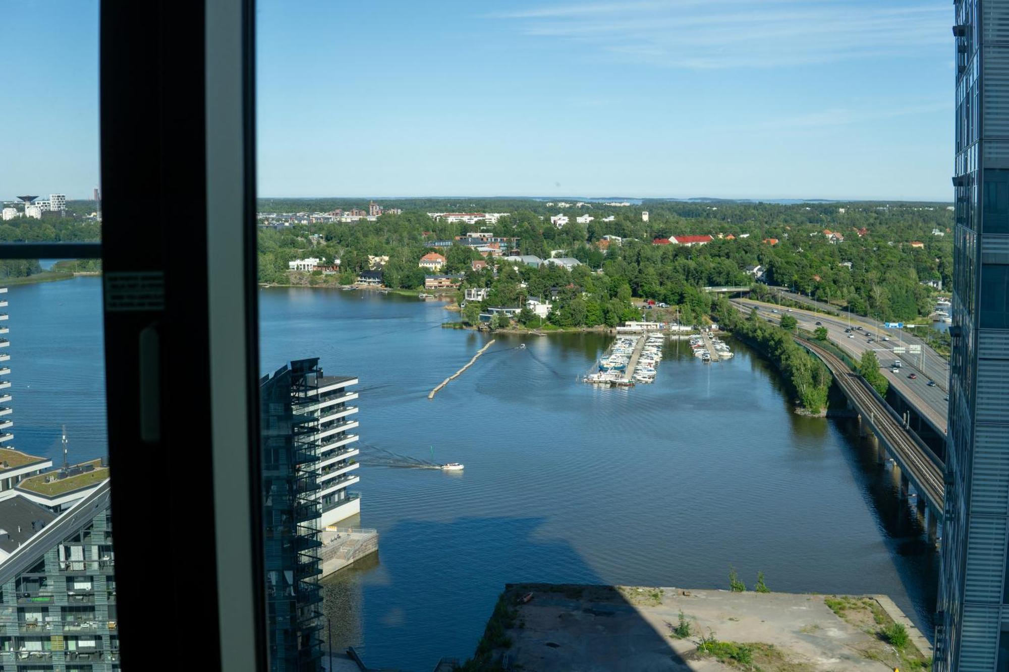 18Th Floor Helsinki High Point 1 Bdr Apartment With City View - Free Garage Parking Buitenkant foto