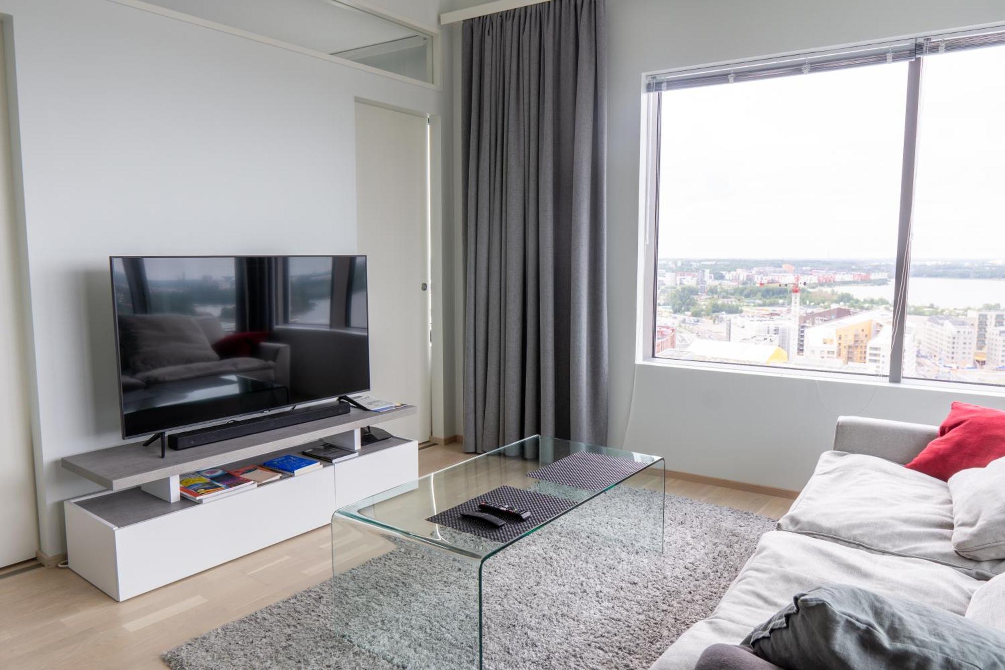 18Th Floor Helsinki High Point 1 Bdr Apartment With City View - Free Garage Parking Buitenkant foto