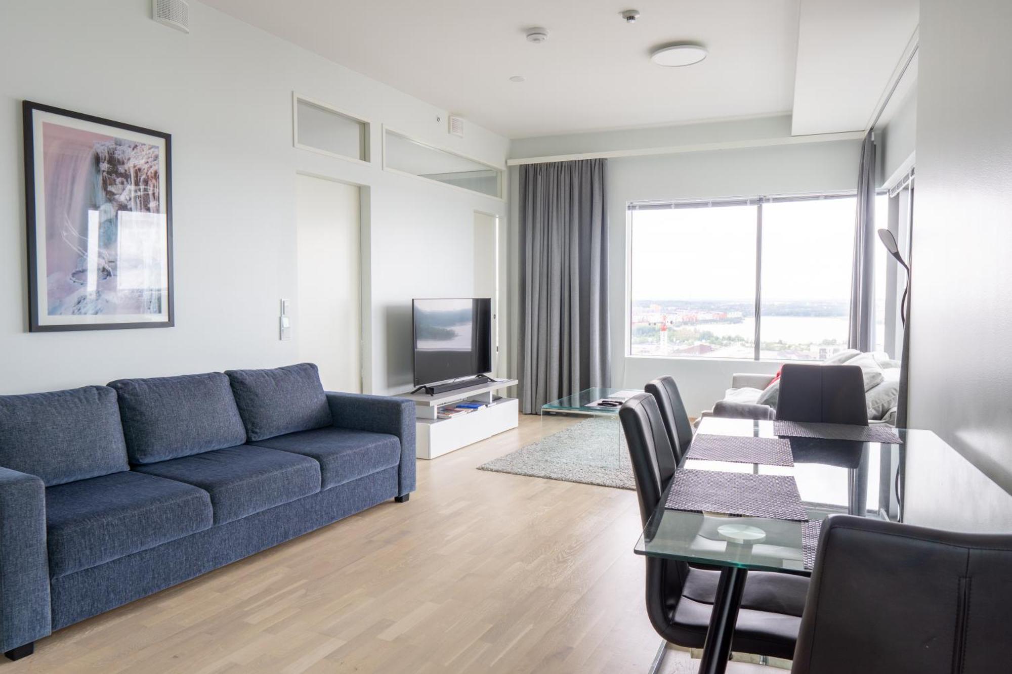 18Th Floor Helsinki High Point 1 Bdr Apartment With City View - Free Garage Parking Buitenkant foto